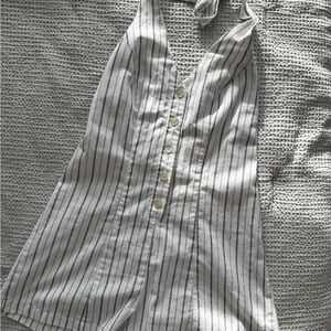 ✨5 for $25✨ Striped Button-Front Romper